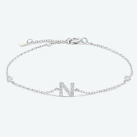 L To P Zircon 925 Sterling Silver Bracelet