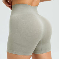 High Waist Active Shorts