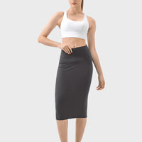 Slit Wrap Active Skirt