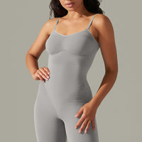 Spaghetti Strap Active Romper