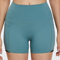 High Waist Active Shorts