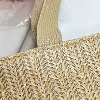 Straw Woven Tote Bag