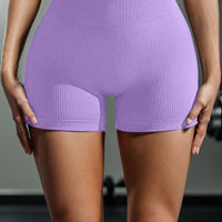 High Waist Active Shorts