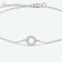 L To P Zircon 925 Sterling Silver Bracelet