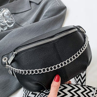 PU Leather Sling Bag