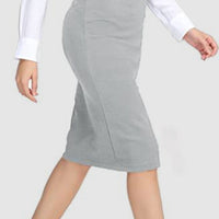 High Waist Wrap Skirt