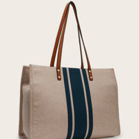 Striped Tote Bag