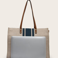 Striped Tote Bag