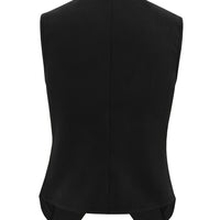 Button Up Surplice Vest