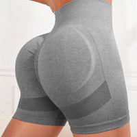 High Waist Active Shorts