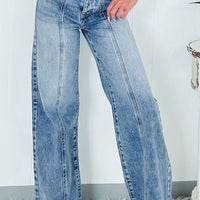 High Waist Wide Leg Jeans