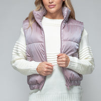 Snobbish Fine Fur Lining Quilted Vest