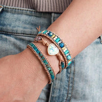 Heart Layered Bracelet