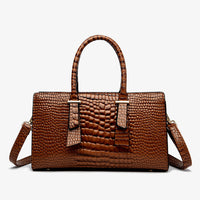 Textured PU Leather Handbag