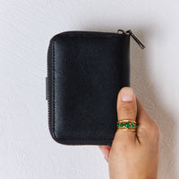 David Jones PU Leather Mini Wallet