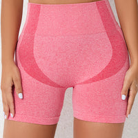 High Waist Active Shorts