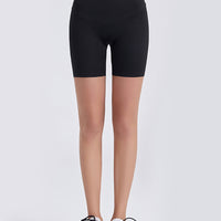 Wide Waistband Sports Shorts