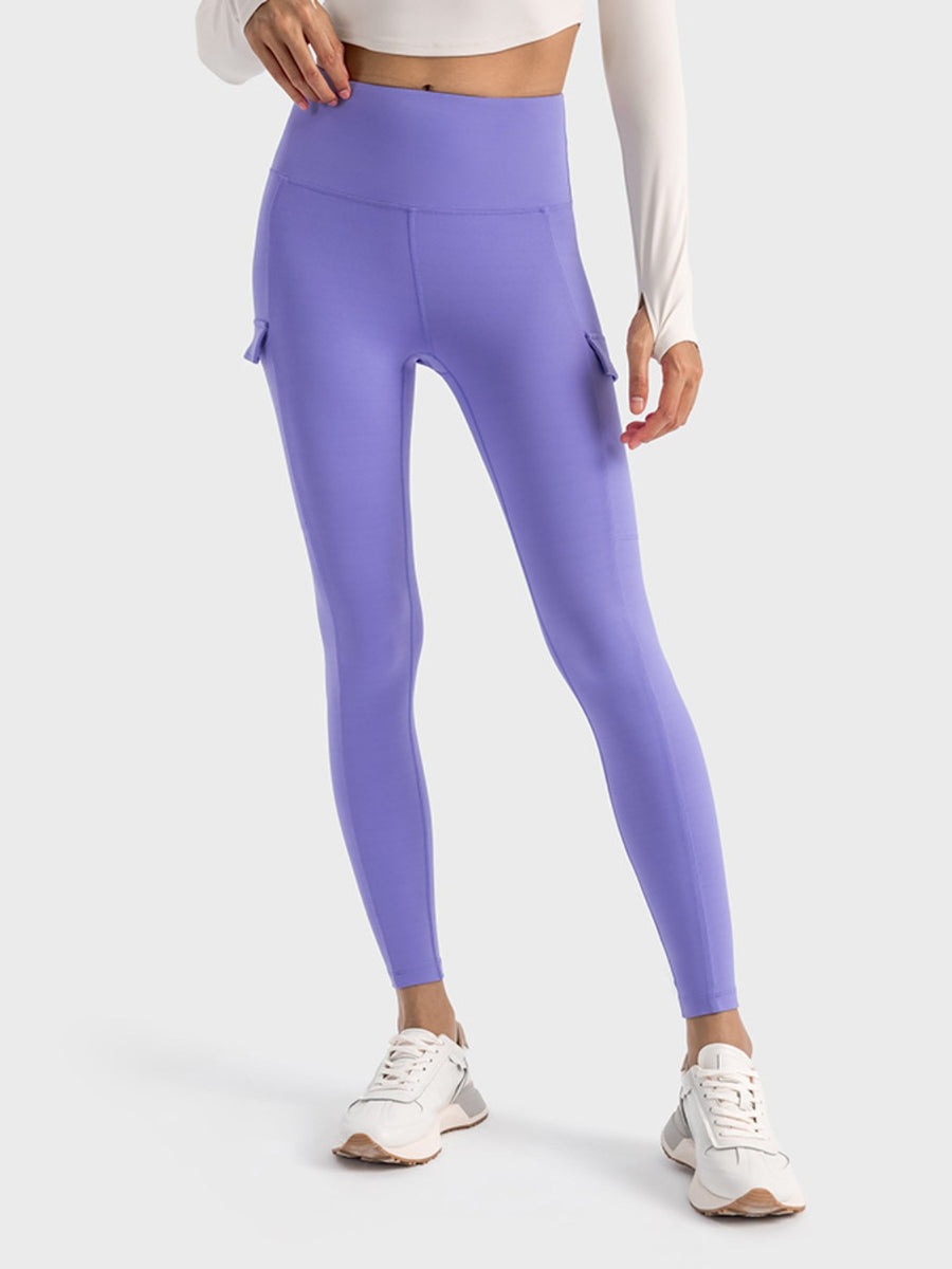 Wide Waistband Sports Leggings