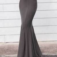 High Waist Floor Length Skirt