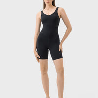 Wide Strap Active Romper