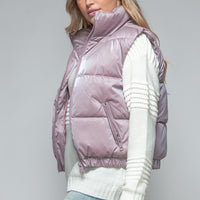 Snobbish Fine Fur Lining Quilted Vest