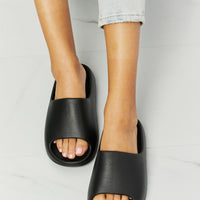 NOOK JOI In My Comfort Zone Slides in Black