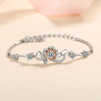 925 Sterling Silver Moissanite Bracelet