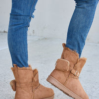 Forever Link Plush Thermal Flat Boots