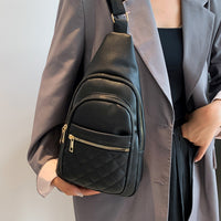 PU Leather Sling Bag