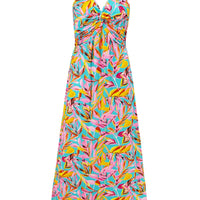 Twisted Printed V-Neck Cami Dress