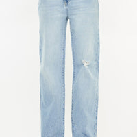 Kancan Distressed High Waist Straight Jeans