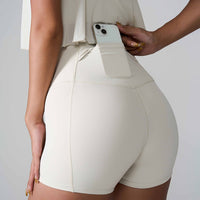 High Waist Active Shorts