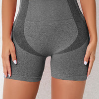 High Waist Active Shorts