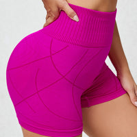 High Waist Active Shorts