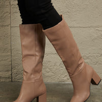 East Lion Corp Block Heel Knee High Boots