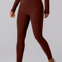 High Waist Active Leggings with Pockets