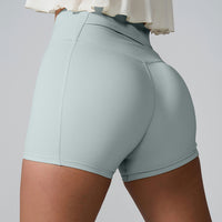 High Waist Active Shorts