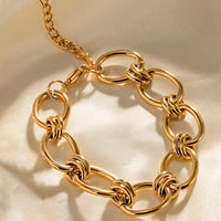 Chunky Chain Stainless Steel Bracelet