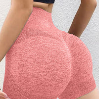 High Waist Active Shorts