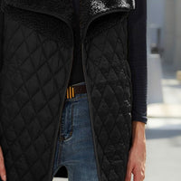 Open Front Collared Vest