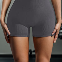 High Waist Active Shorts