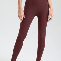 Wide Waistband Slim Fit Active Leggings