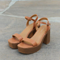 Weeboo Feel It Platform Heel Sandals