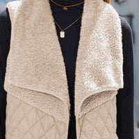 Open Front Collared Vest