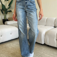 Judy Blue Full Size High Waist Straight Jeans