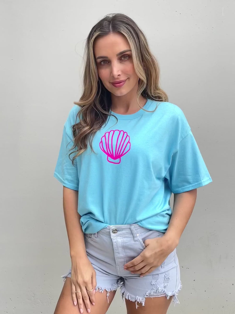 Sweet Claire "More Beach Days" Oversized Graphic T-Shirt