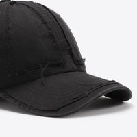 Distressed Adjustable Baseball Cap