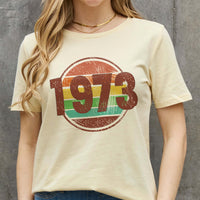 Simply Love Full Size 1973 Graphic Cotton Tee