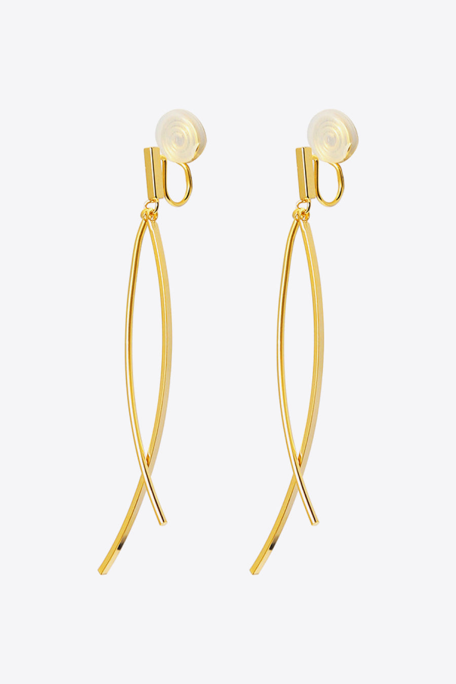 18K Gold Plated Clip-On Earrings