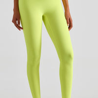 High Waist Seamless Ankle-Length Yoga Leggings